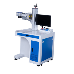fiber laser marking machine with computer systems and all standard accessories (CPU, Led Tv, HDMI cable, mouse, mouse pad, keyboard, foot pad, allen key set, power wire)